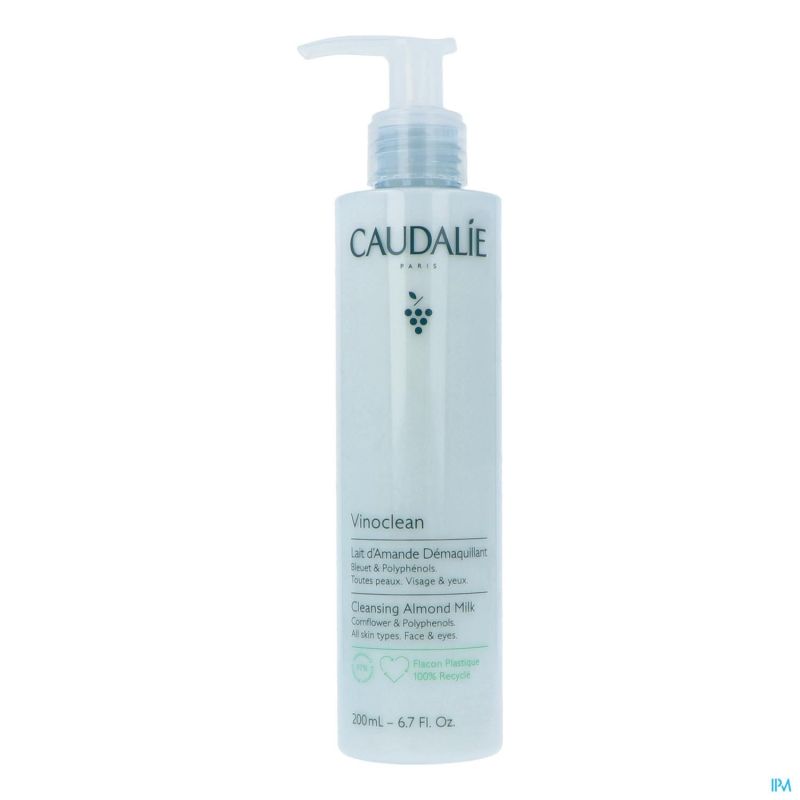 Caudalie Vinoclean Lait Amande Demaquillant 200ml