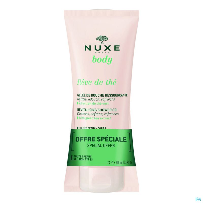 Nuxe Reve The Duo Gelee Douche Ressourcant.2x200ml