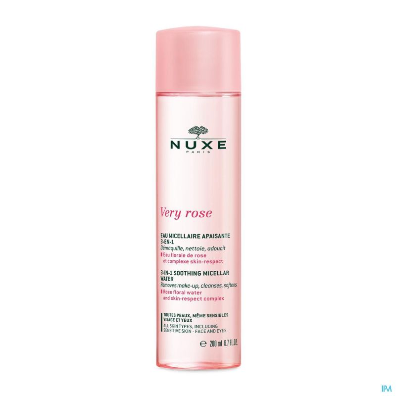 Nuxe Very Rose Eau Micellair Apais. 3en1 Pn 200ml