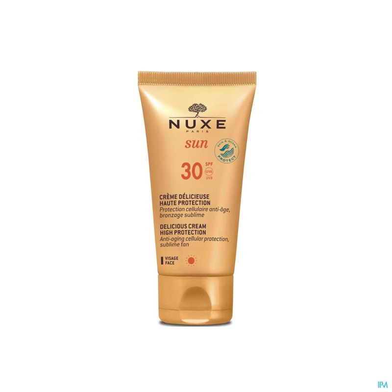 Nuxe Sun Cr Delicieuse Haut Protect.vis. Ip30 50ml