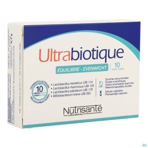 Ultrabiotique Equilibre Nutrisante 10D 10 Caps