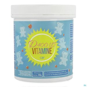 Vitamine D400Ui Beertje Aardbei 150 St