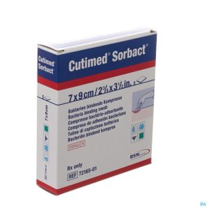 Cutimed Sorbact Kp 7X9 726501 5 St