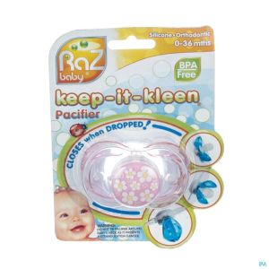 Raz Baby Fopsp Pink/Flower/Hearts 1 St