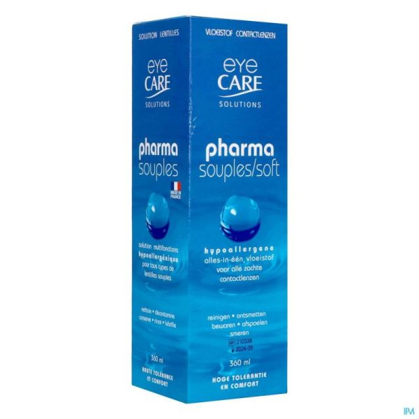 Eye Care Pharma Soft Oplos Lenzen 360 Ml