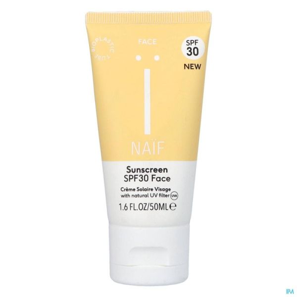 Naif Grown Ups Spf30 Sunscreen Face 50Ml