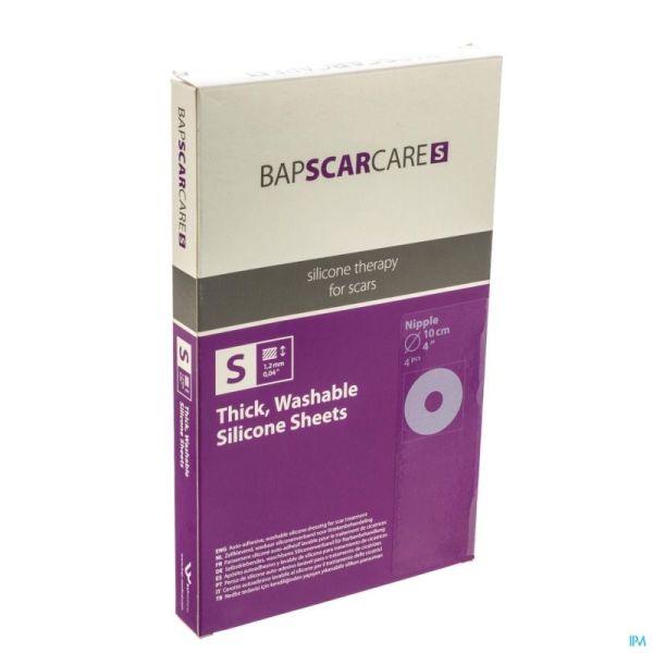 Bap Scar Care S Nipple 60S0010 4 St