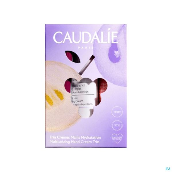 Caudalie Coffret Noel Trio Creme Mains 3 Prod.