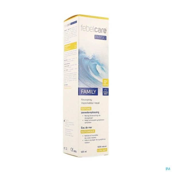 Febelcare Physio Spray Iso Family 125ml