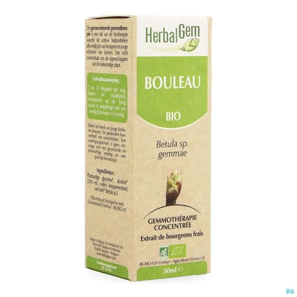 Herbalgem Berk Maceraat Bio 50 Ml