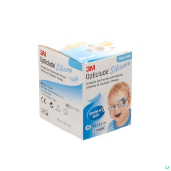 Opticlude Sil Eye Patch Boy Mini 2737Pb 50 St