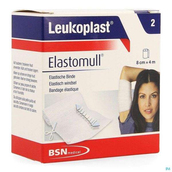 Leukoplast Elastomull 8X4Cm 2 Rol