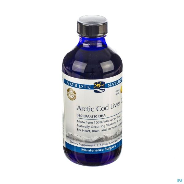 Arctic Cod Liver Oil Lemon Complemed 237 Ml