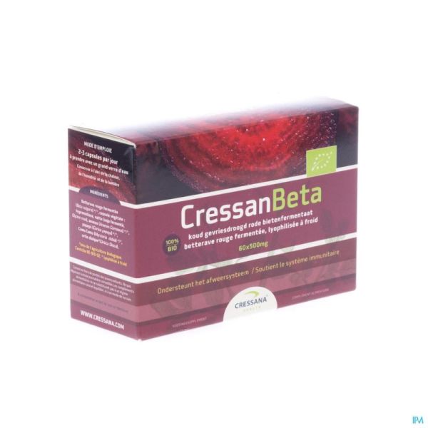 Cressanbeta 60 Caps Bio 500 Mg