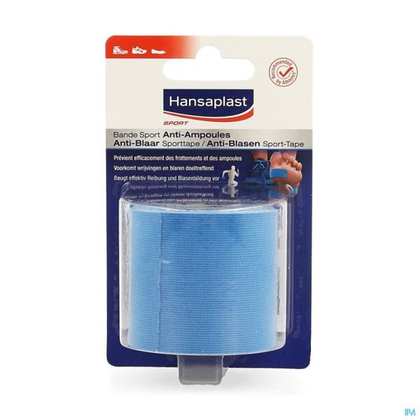 Hansaplast A/Blaar Sporttape 2,5Mx5Cm 48391