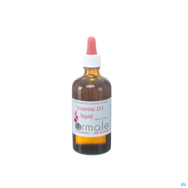 Vit D3 Liquid Urmale 100 Ml