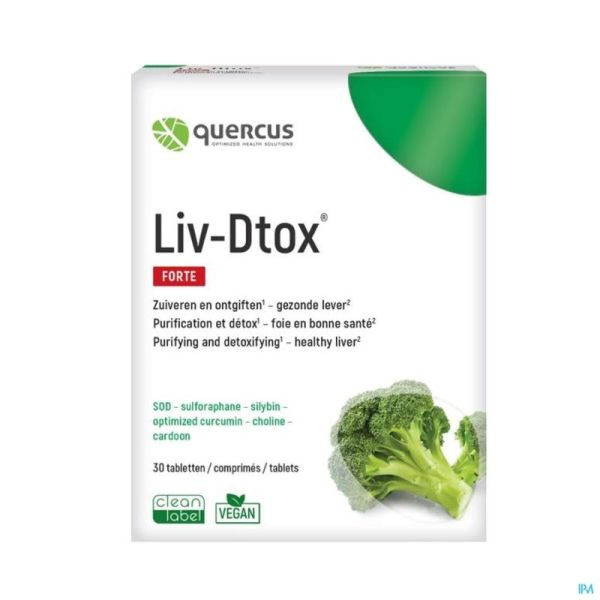 Quercus Liv-Dtox 30 Tabl