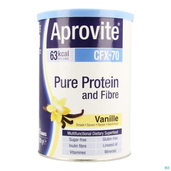 Aprovite Cfx70 Protein Vanille 15 Shakes Pdr 300 G