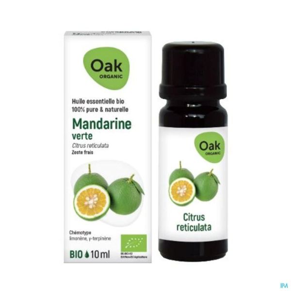 Oak Ess Olie Mandarijn Groene Bio 10 Ml