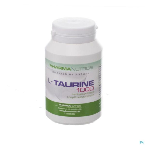 L-Taurine 1000 Pharmanutrics 60 Tabl 1000 Mg