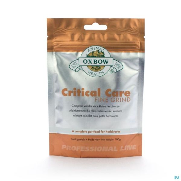 Critical Care Fine Grind Veter 100 G 043022