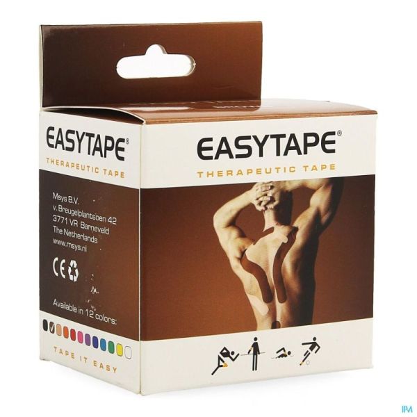 Easytape Kinesiology Tape Bruin 5 Cm X 5 Cm