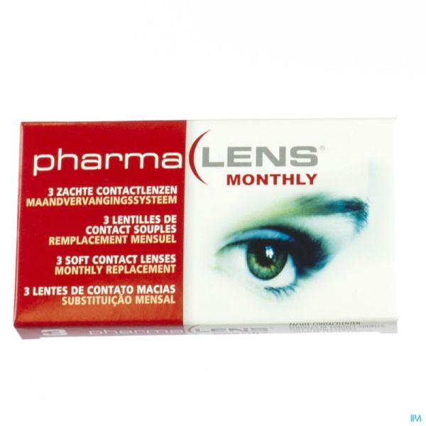 Pharmalens Contactlens S 1 Mnd -9,00 3 St