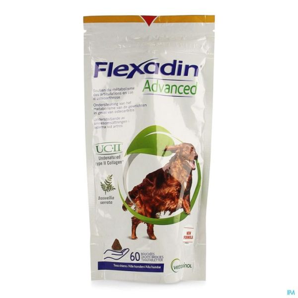 Flexadin Advanced Boswellia Dog Vet 60 Kauwtabl