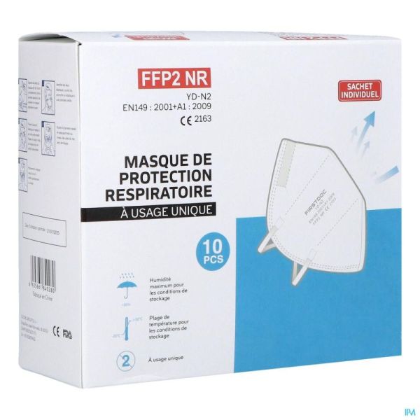 Mondmasker Ffp2 Ce Czip Ster 10 St