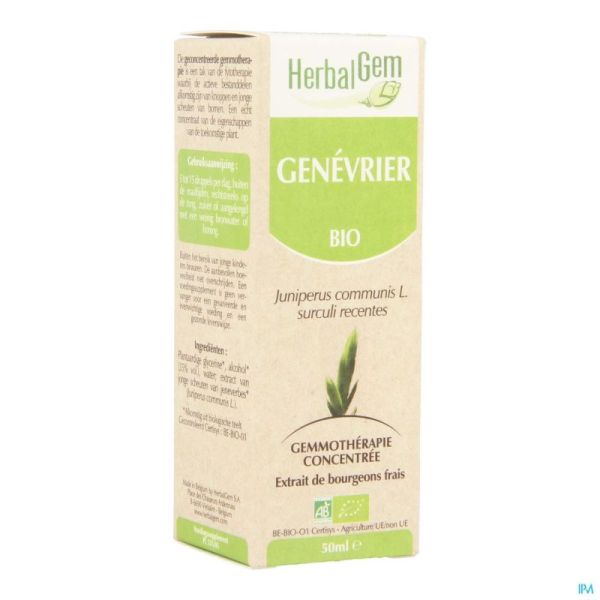 Herbalgem Jeneverbes Maceraat Bio 50 Ml