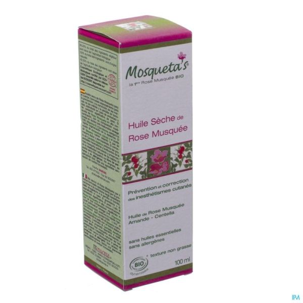 Mosquetas Droge Olie Wilde Roos 100 Ml