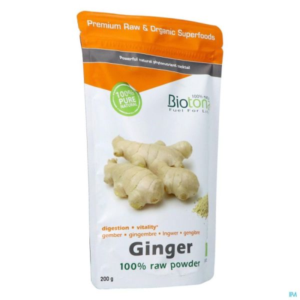 Biotona Ginger Raw Bio 200 G