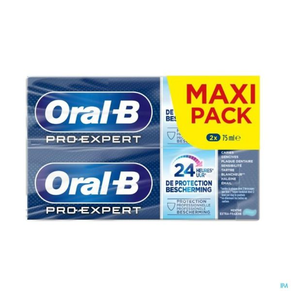 Oral B Tandp Pro-Expert Prof Bescherming 2X75 Ml