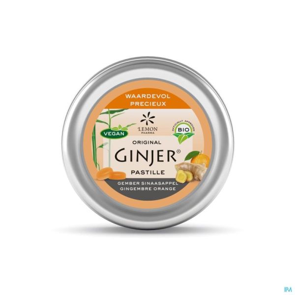 Ginjer Original Bio Pastilles 40 G