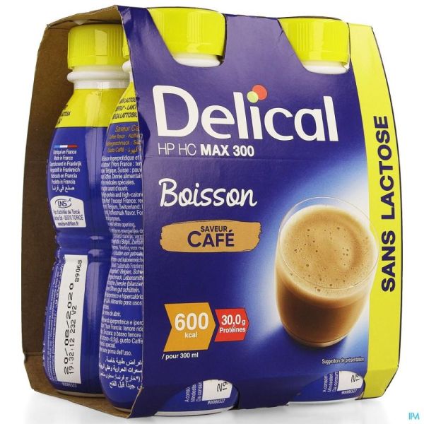 Delical Max 300 Koffie 4X300 Ml