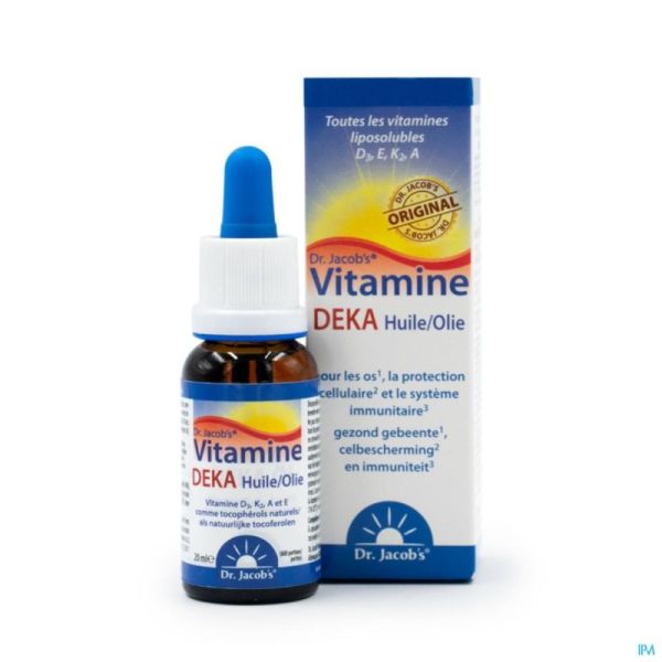 Vitamine Deka Dr Jacobs Fl 20 Ml