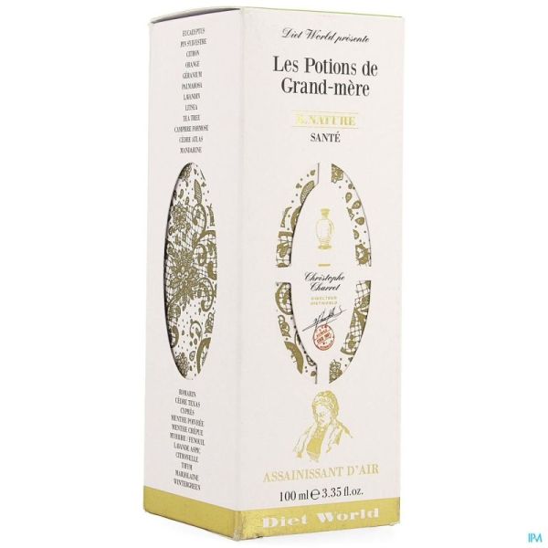 Les Potions Grand Mere Luchtverfris.spray 100 Ml