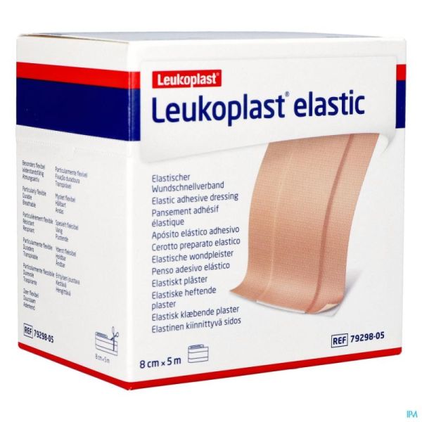 Leukoplast Elastic 8Cmx5M 1 St