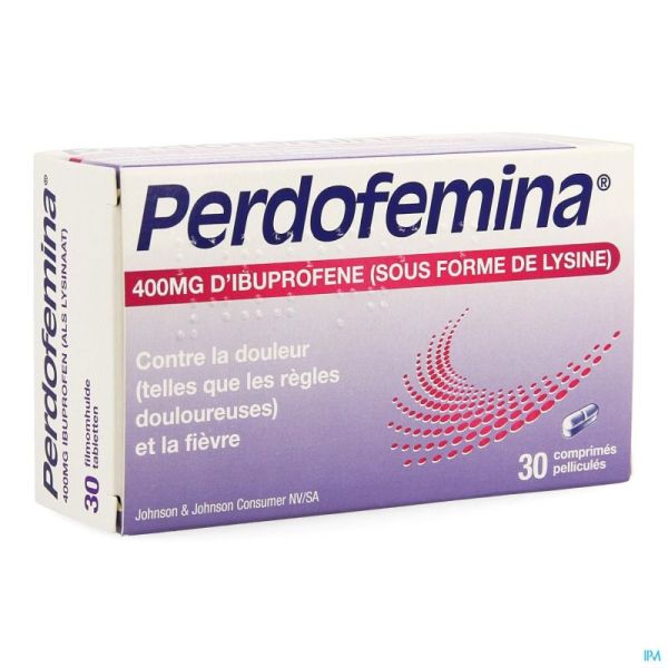 Perdofemina Tabl 30 X 400 Mg