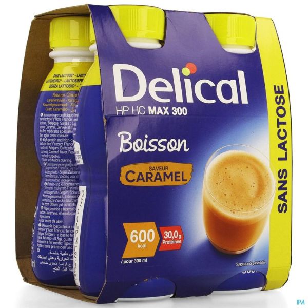 Delical Max 300 Karamel 4X300 Ml