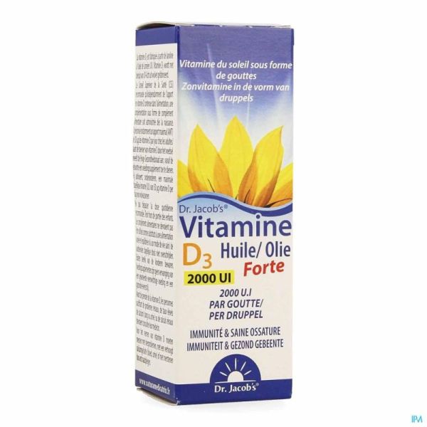 Dr Jacobs Vit D3 Forte 2000 Ui 20 Ml Nmj046