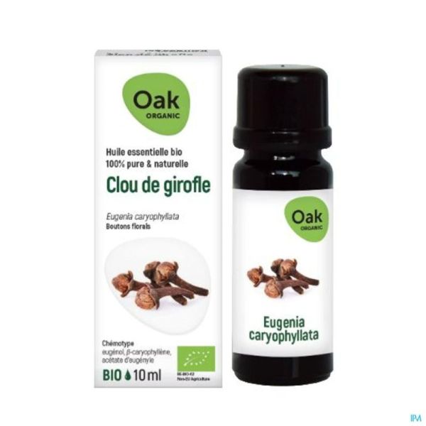 Oak Ess Olie Kruidnagel Bio 10 Ml