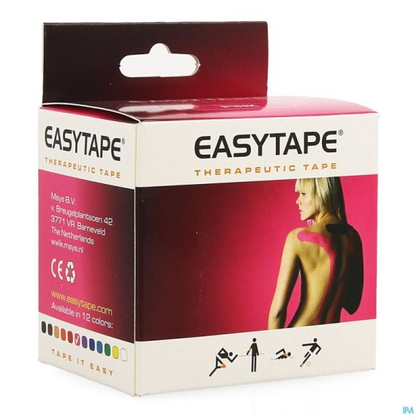 Easytape Kinesiology Tape Roze 5 Cm X 5 Cm