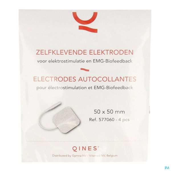 Elektrode Zelfklevend Standaard 5X5Cm 4 St