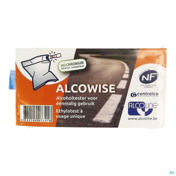 Le Ballon Alcohol Test Alcowise Wis001 1 St