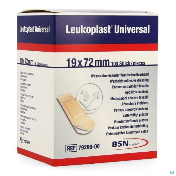 Leukoplast Universal 19X72Mm 7646101 100 Strips