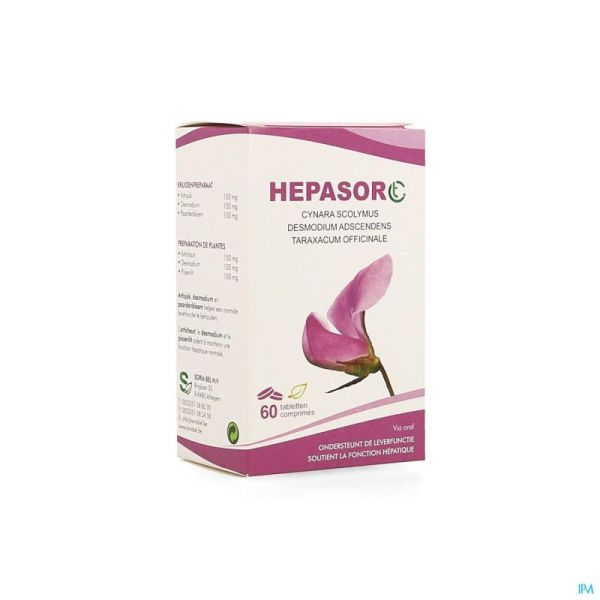 Soria Hepasor Ct 60 Tabl 650 Mg